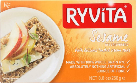 Ryvita Crispbread with Sesame Seed 250g - Pack of 6