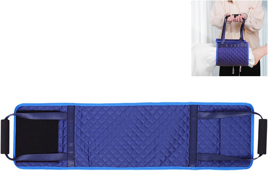Transfer Nursing Sling for Elderly, Multi-Purpose Transfer Belt with Handles for Movement, Gait Belt with Padded Handles for Disabled, Elderly, Injured Patient Care Lifting Sling