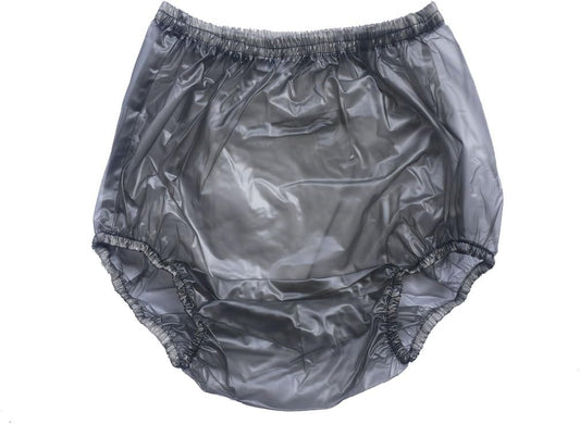 Haian High-Waisted Adult Incontinence Pull-on Plastic Waterproof Pants 3 Pack (X-Large)