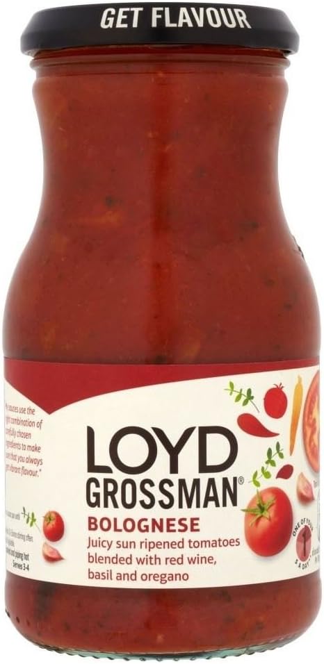 Loyd Grossman Bolognese Sauce (425g) - Pack of 2