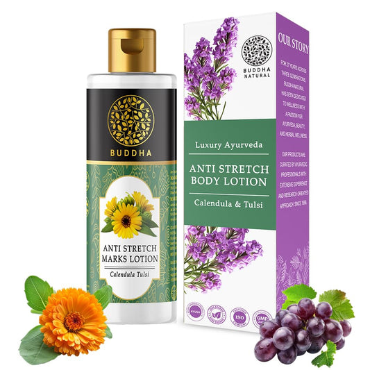 Anti-Stretch Marks Body Lotion - Reduce Visible Stretch Marks - 100% Natural (150 Ml (Pack Of 1))