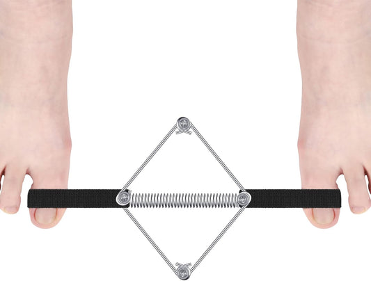 Tondiamo Pilates Toe Stretcher Bunion, Hallux Valgus Big Toe Strap Spacer Tension Bunion Exercise Band Stretchy Alignment Splint Restores Pain Relief for Women Men