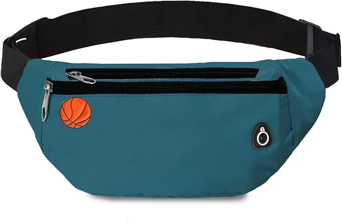 Fanny Packs for Men and Women, Waterproof Sports Waist Pack Bag for Travel Hiking Running Hands-free