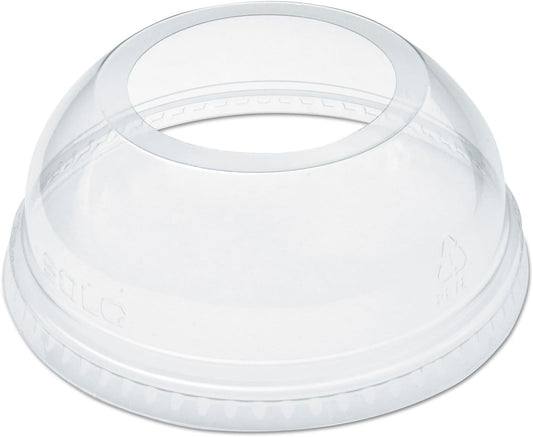 Dart® DCCDLW626 - Open-Top Dome Lid for 16-24 oz Plastic Cups