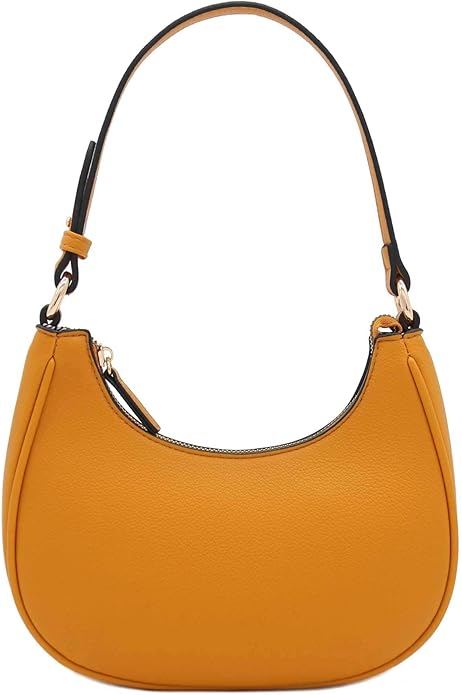 FashionPuzzle Small Crescent Shoulder Bag Underarm Purse
