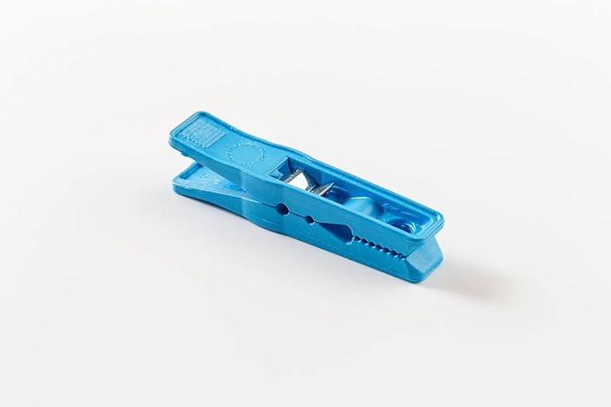 Clothes Pins â Heavy-Duty Plastic Clothes Pins â Clothespins for Hanging Clothes, Drying, Clipping â Laundry Clips for Drying Clothes with Pinch Mechanism - Sky Blue, 40 Packs