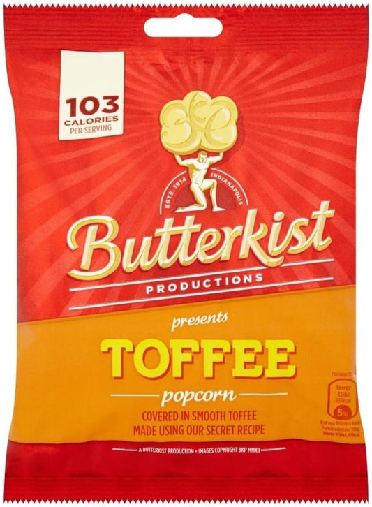 Butterkist Popcorn - Toffee (100g) - Pack of 2