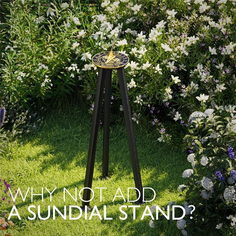 Anniversary Sundial Gift for 30th Pearl Wedding Anniversary in 2025 - Recycled Metal Home Decor Or Garden Present Idea - Handmade in UK for Him, Her Parents Or Couples 30 Year Celebration