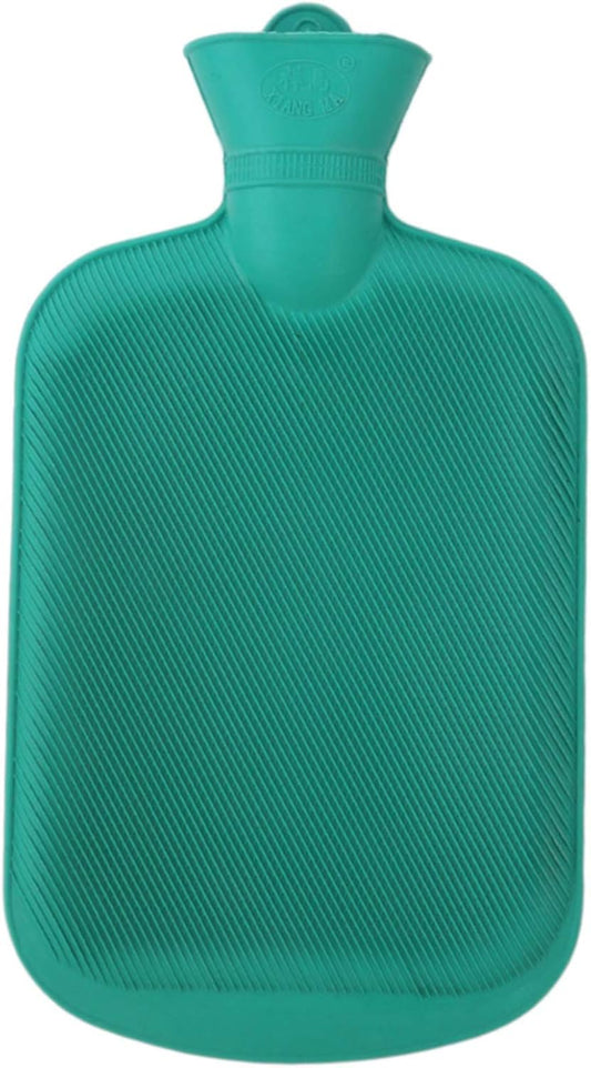 Classic Rubber Hot Water Bottle, Great for Pain Relief, Hot and Cold Therapy(Large)