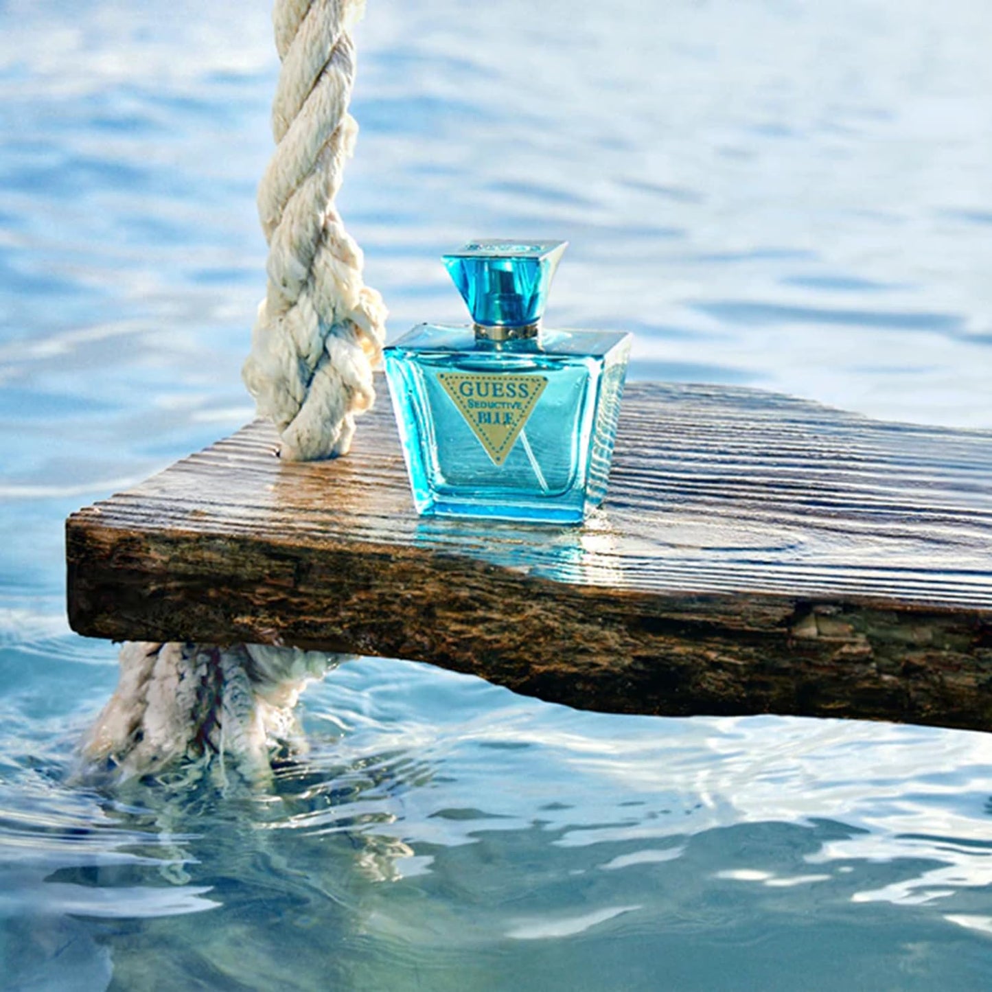 GUESS Seductive Blue Women/Femme Eau de Toilette Perfume Spray For Women, 1.0 Fl. Oz.