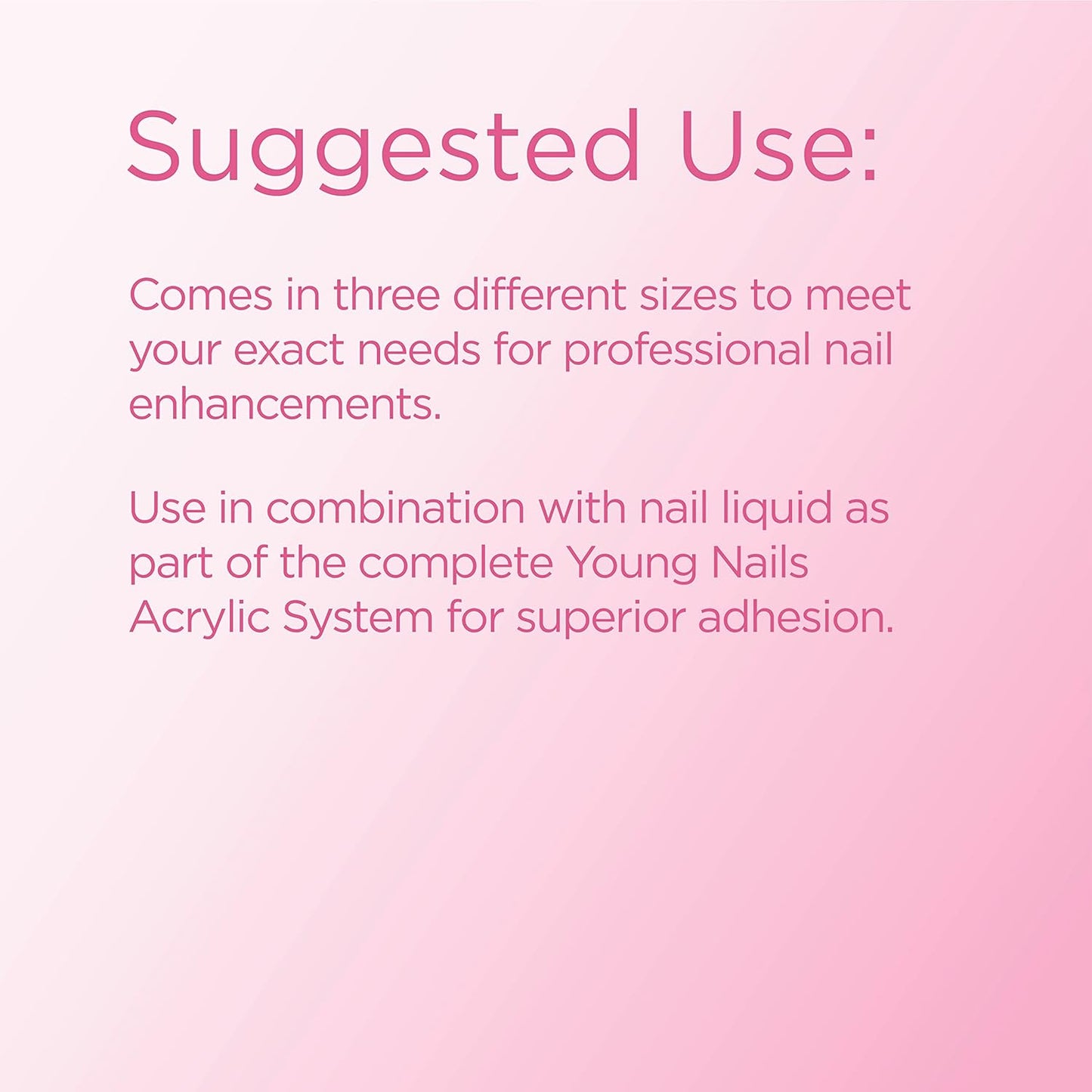 Young Nails Acrylic Core Powder - Self-Leveling Acrylic Nail Powder, Clear Nude Pink White Acrylic Powder for Nail Extenstion, Professional Grade, Superior Adhesion, Color - XXX White, 660g