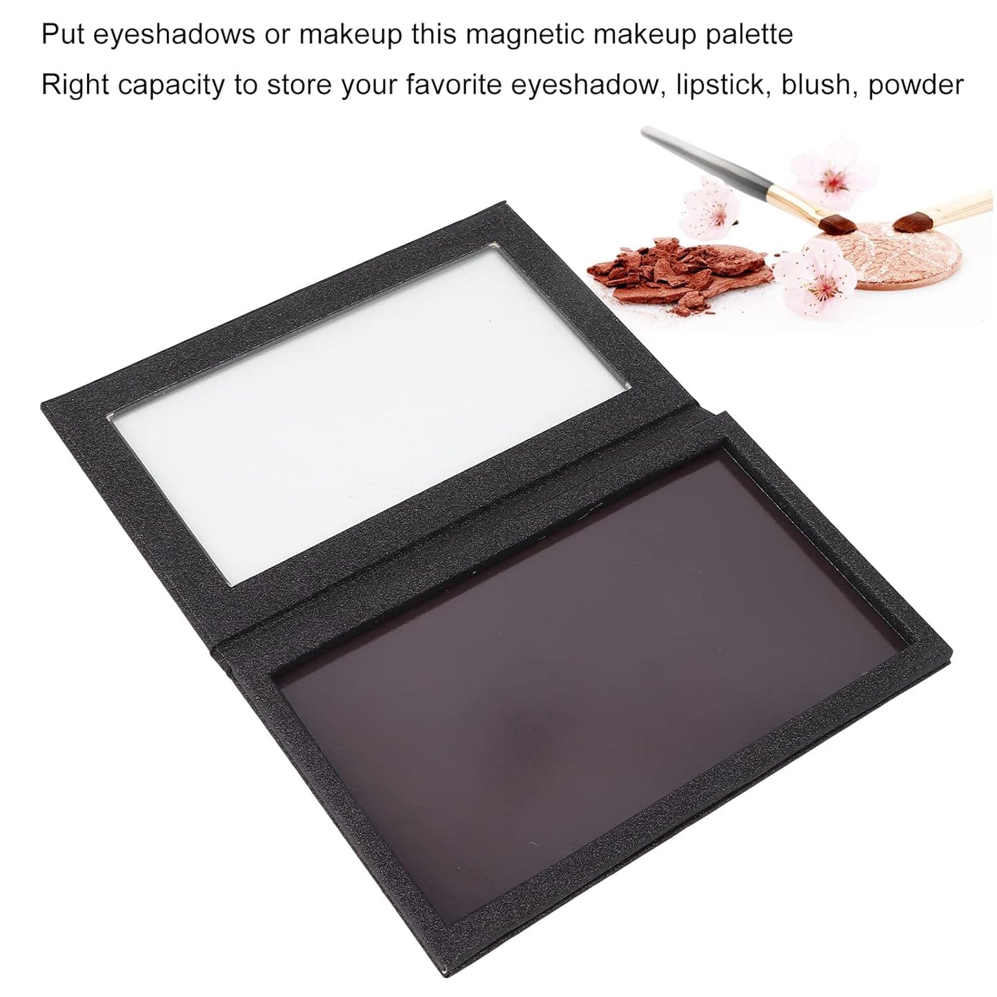 Professional Magnetic Palette, Eyeshadow Lipstick Storage DIY Empty Makeup Display Pans, Upgraded Shadow Palette Makeup Storage Extra Large Empty Pallete