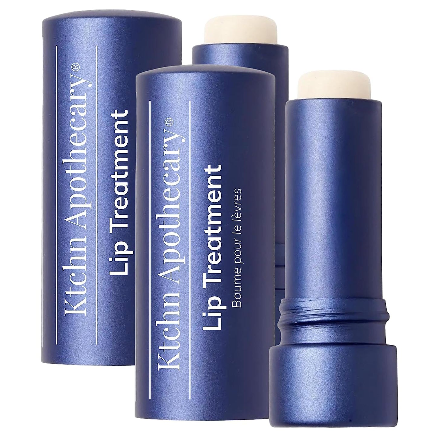 Ultra-Hydrating Lip Balm | Moisturize, Condition, Soften, & Protect Dry or Chapped Lips | Silky & Smooth —Never Waxy or Sticky | Handcrafted 100% Natural, Nourishing | Classic Formula, Pack of 2