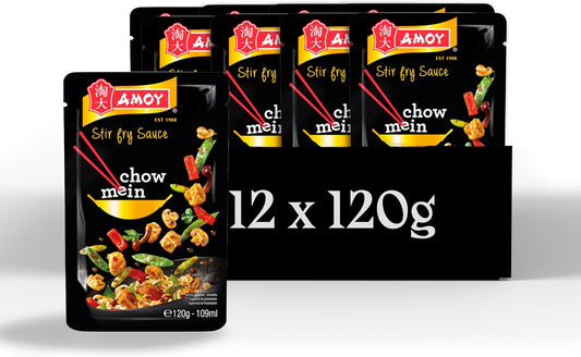 Amoy Chow Mein Stir Fry Sauce 120 g (Pack of 12)