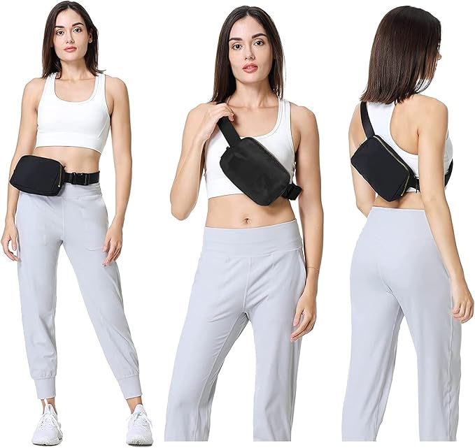 VOROLO Fanny Pack For Women And Men Crossbody Bag Belt Bag with Adjustable Strap Graduation Gifts