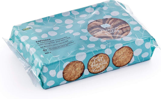 IKEA KAFFEREP Oat biscuits, chocolate, UTZ certified (Pack of 1, 21.2 OZ)