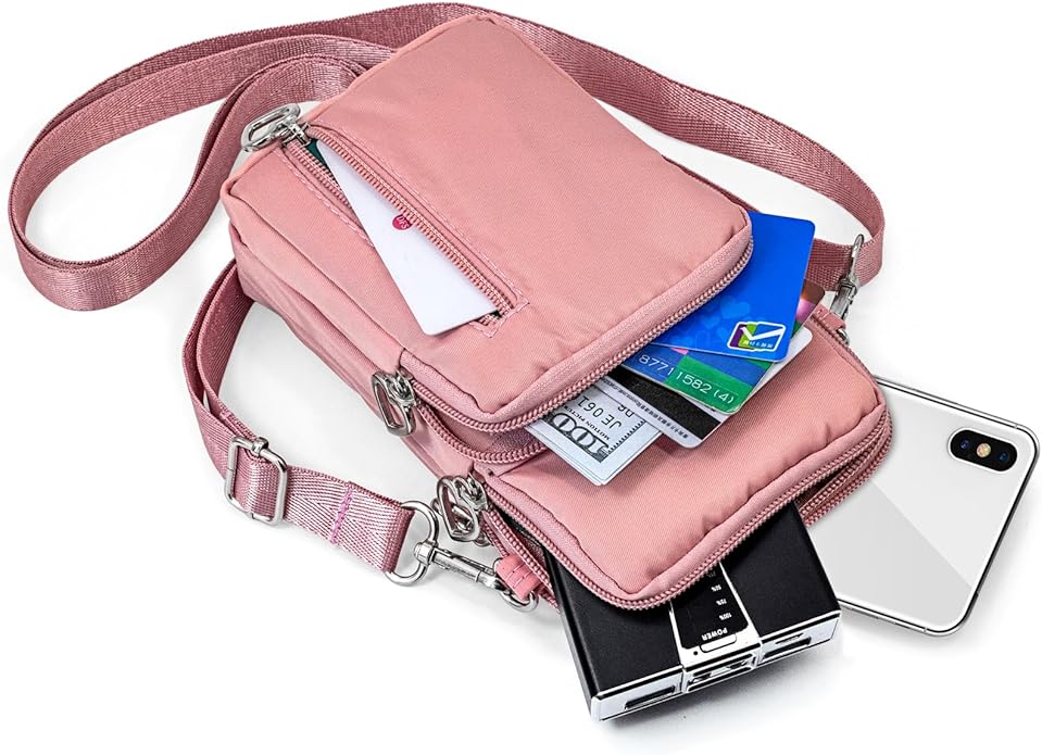 BIAOTIE Lightweight Small Crossbody bags Cell Phone Purses Travel Pouch Shoulder Bag for Women