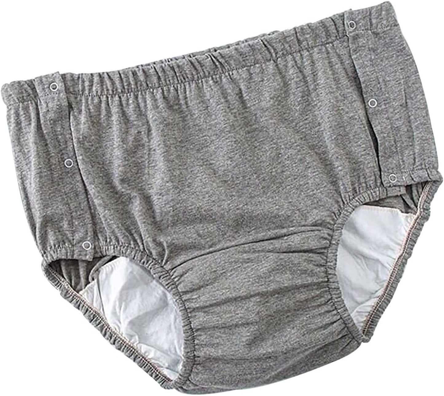 Moderate Urinary Incontinence Briefs, Breathable Incontinence Underpants Made of Cotton, Leak-Proof Underwear Washable Reusable Urinary Incontinence Briefs