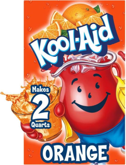 Kool-Aid Orange Caffeine Free Unsweetened Soft Drink Mix