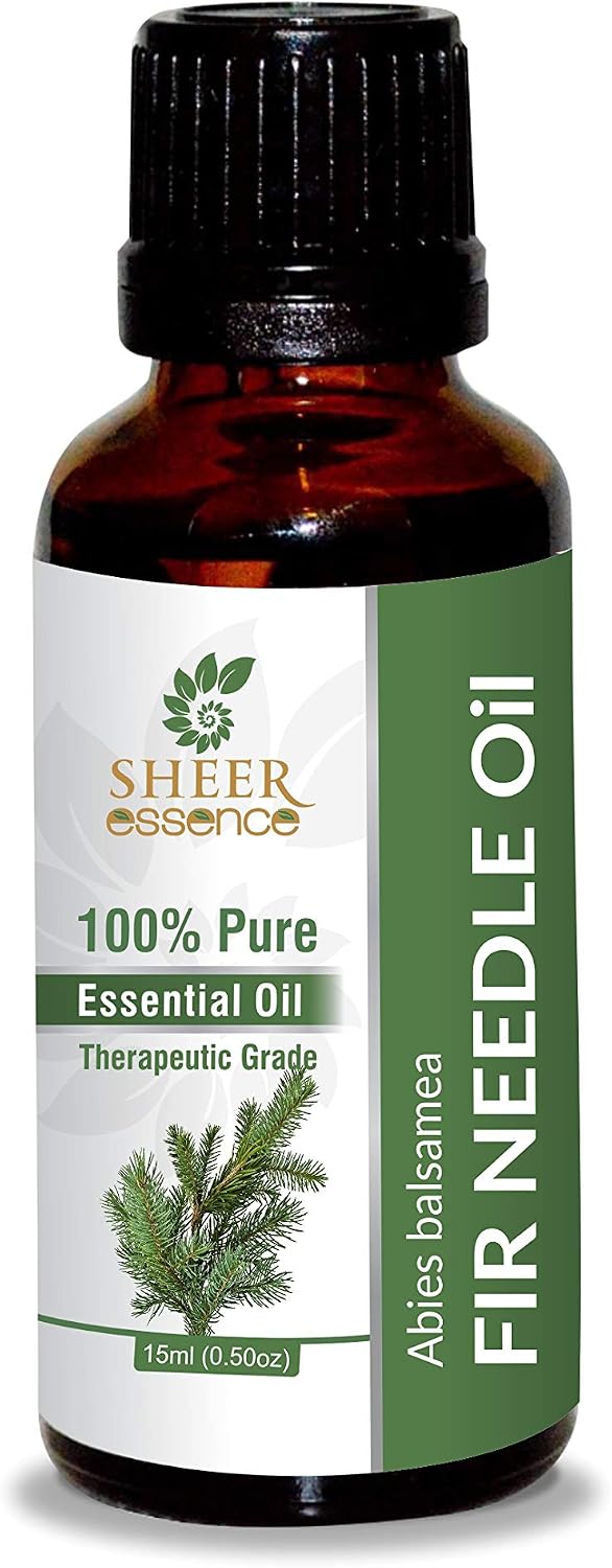 Pure Balsam Fir Needle Oil -(Abies Balsamea)- Essential Oil 100% Pure Natural Undiluted Uncut Therapeutic Grade Oil 0.33 FL.OZ