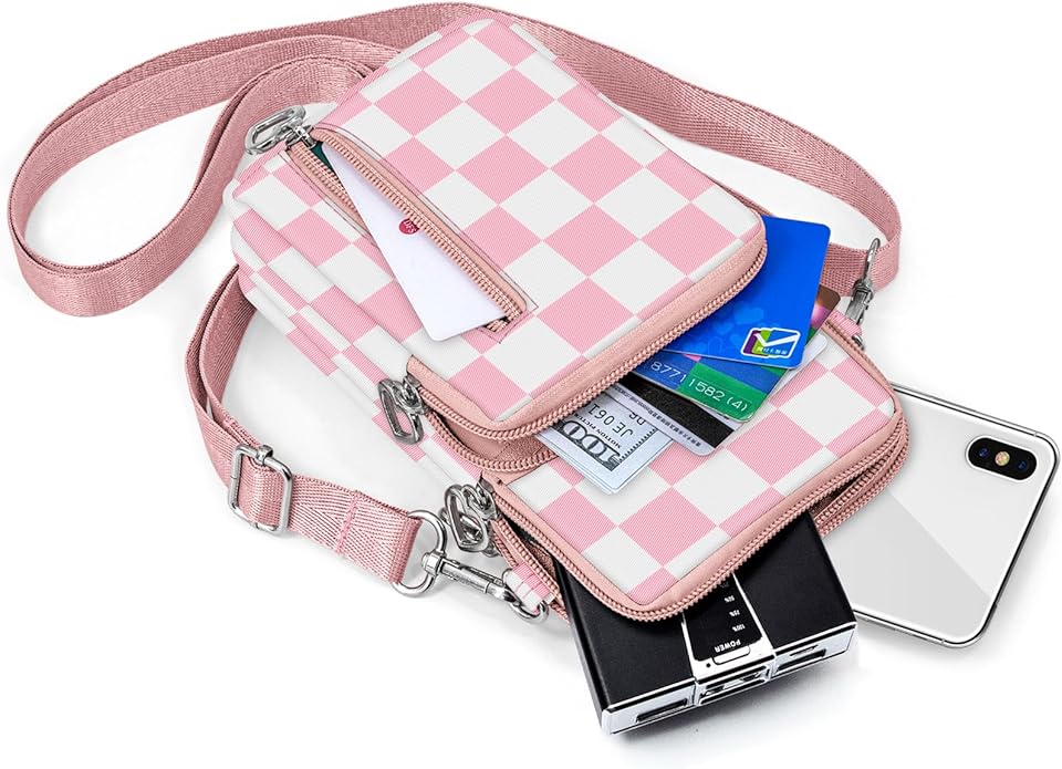 BIAOTIE Lightweight Small Crossbody bags Cell Phone Purses Travel Pouch Shoulder Bag for Women