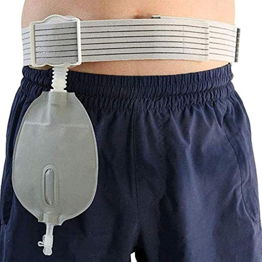 Universal Colostomy Stoma Bags, 400ml Leakproof Urinary Ostomy Pocket, Adjustable Bladder Full Cut Waist Side Urine Bag for Colostomy Care. ﻿(40mm)