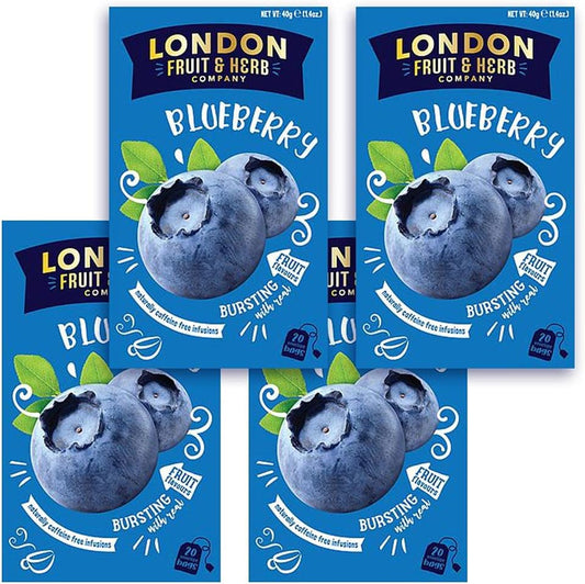 London Fruit & Herb Co Blueberry Bliss 20 Bags (Pack of 4)