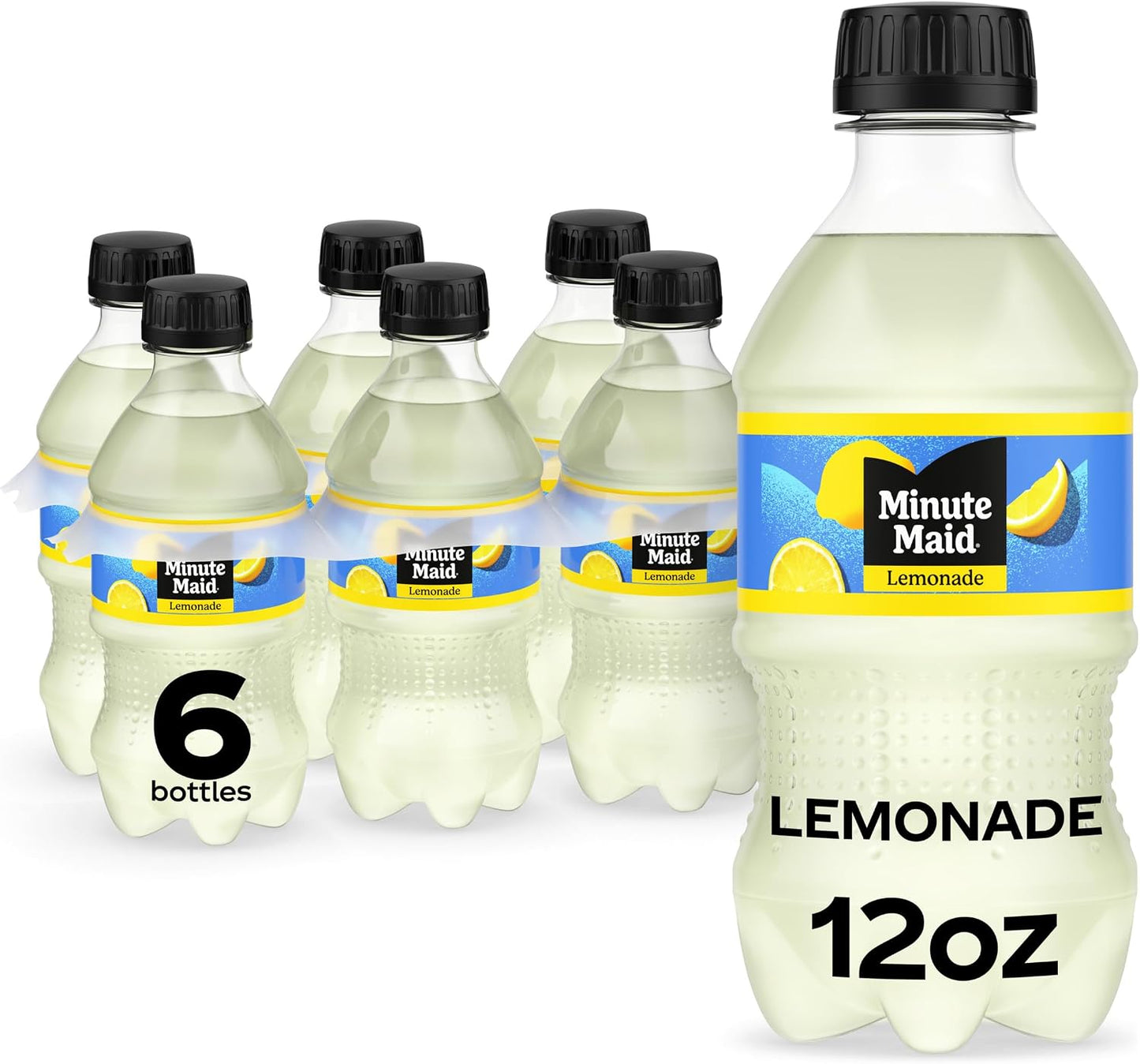 Minute Maid Lemonade Bottles, 12 fl oz, 6 Pack