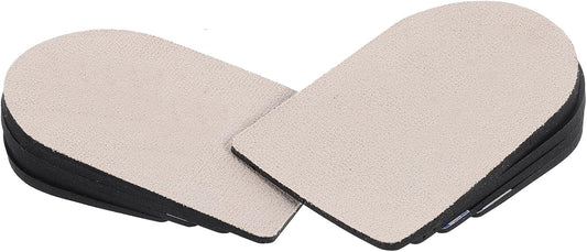 FRCOLOR Invisible Adjustable Inner Heel Pads 1 Pair 4-Layer Correction Heel Cushions Non-Slip Anti-wear Inserts for High Women’s Shoe Accessories
