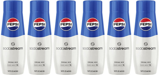 SodaStream Pepsi Beverage Mix (440ml, Pack of 6)