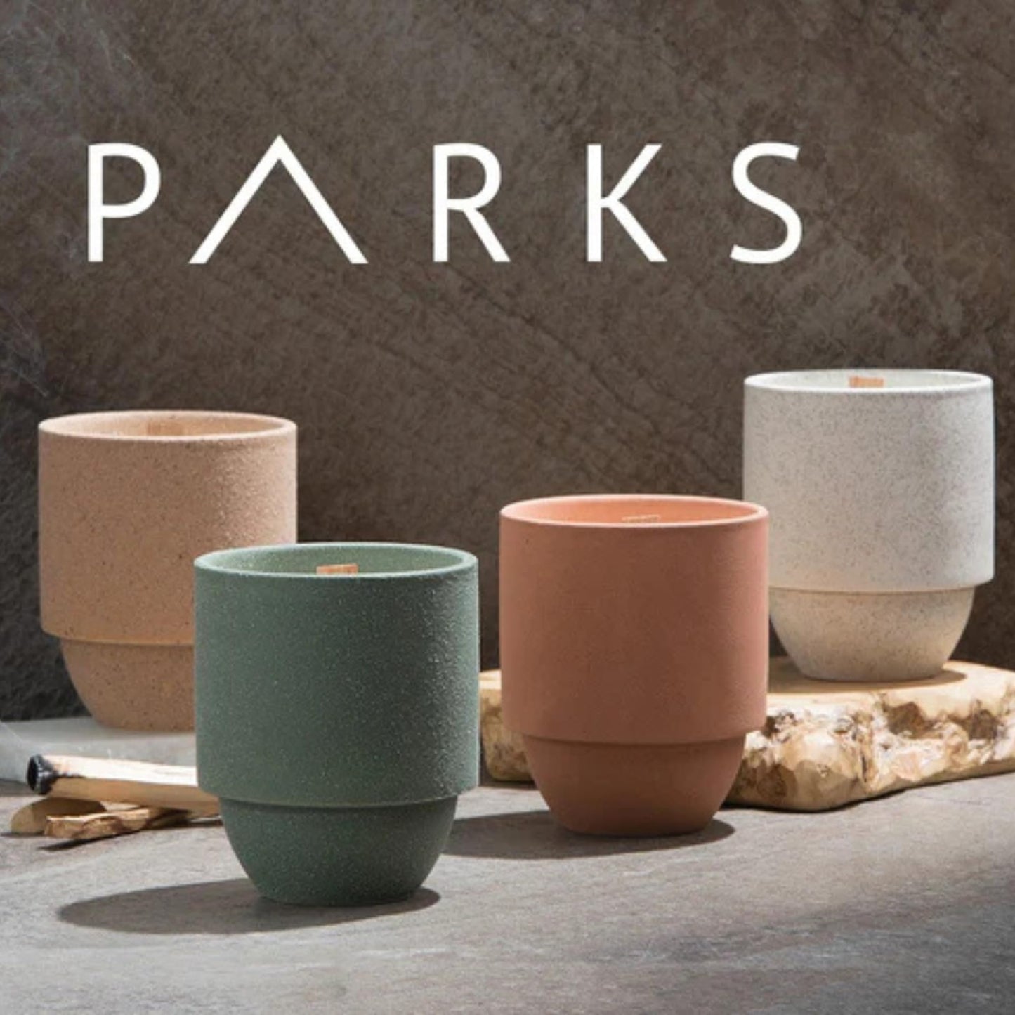 Paddywax Parks, Yellowstone Scented Candle in Reusable Ceramic Jar with Crackling Wood Wick, Soy Candle with Approx. 77 Hour Burn Time, Decorative Gift Candles for Home, Sagebrush & Fir Scent, 11 oz