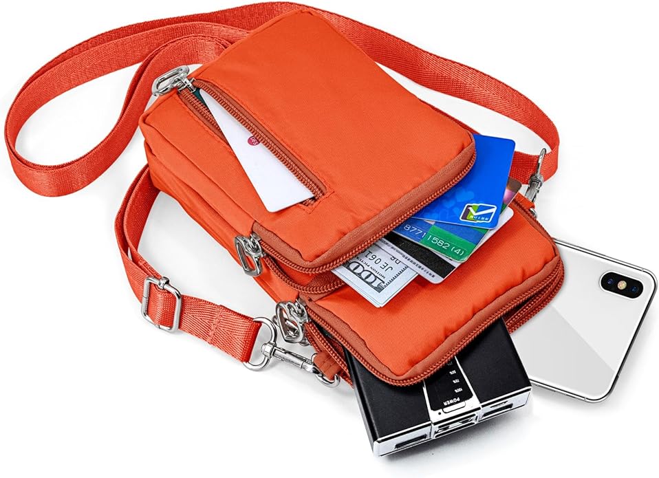 BIAOTIE Lightweight Small Crossbody bags Cell Phone Purses Travel Pouch Shoulder Bag for Women