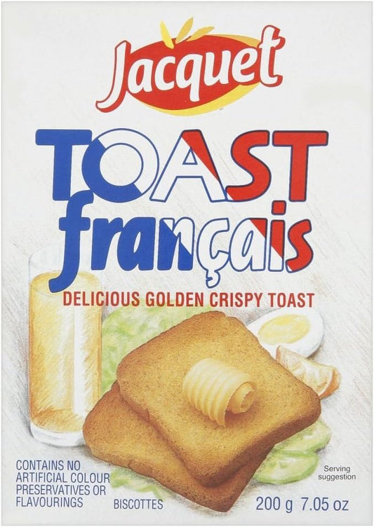 Jacquet French Toast - 200g - Pack of 2 (200g x 2)