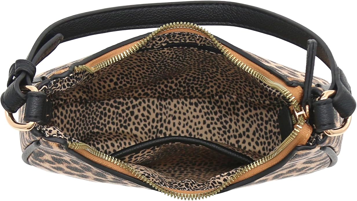 FashionPuzzle Small Crescent Shoulder Bag Underarm Purse