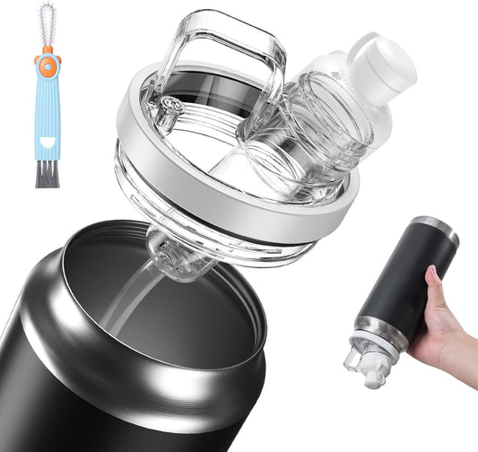 Tumbler Adapter for YETI Rambler Bottle to Flavor Cartridges, Fits Your YETI 12, 18, 26, 36, 46, 64 oz Rambler Bottle, BPA Free, Food Grade Silicone, Leak Proof