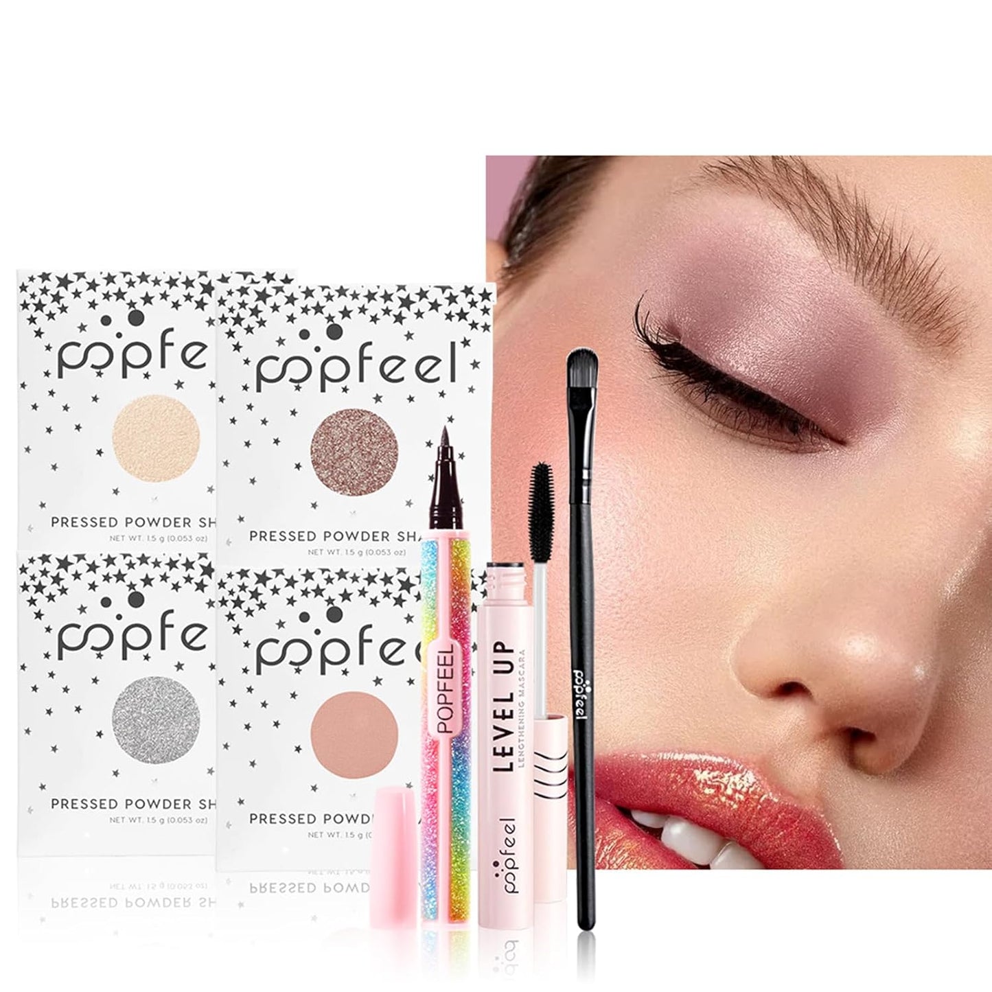 Makeup Kit for Teenager Girls, Full Cosmetics Makeup Kit for Girls 10-12 with Eyeshadow, Lipstick, Concealer, Lipgloss, Mascara, Makeup Brush etc, Cosmetics Gift Sets for Women, Teenage