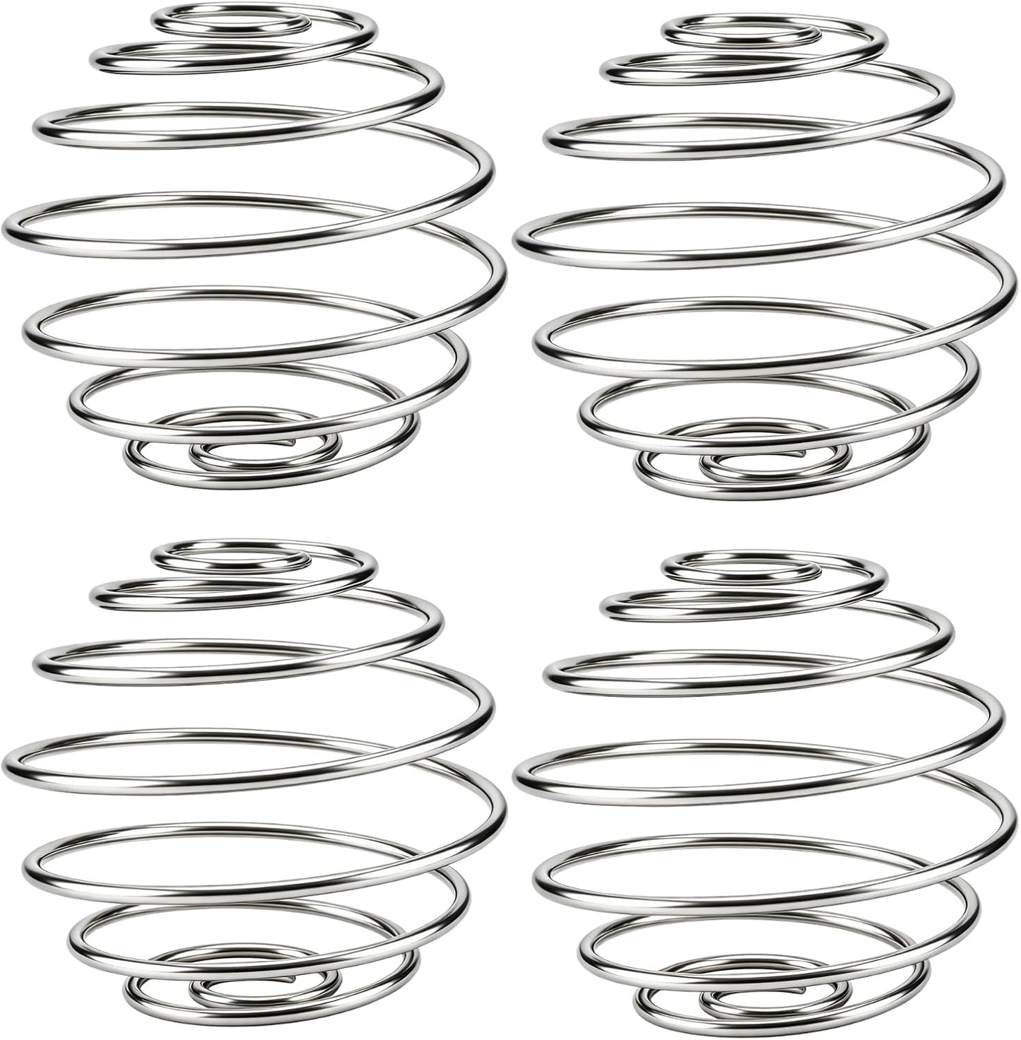 Shaker Balls for Protein Shakes, 304 Stainless Steel Shaker Balls for Bottles, Smooth Mixing (4 Large)