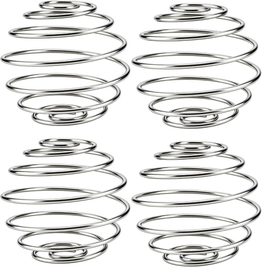 Shaker Balls for Protein Shakes, 304 Stainless Steel Shaker Balls for Bottles, Smooth Mixing (4 Large)