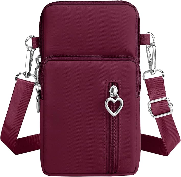 BIAOTIE Lightweight Small Crossbody bags Cell Phone Purses Travel Pouch Shoulder Bag for Women