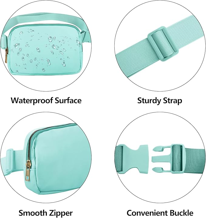 VOROLO Fanny Pack For Women And Men Crossbody Bag Belt Bag with Adjustable Strap Graduation Gifts