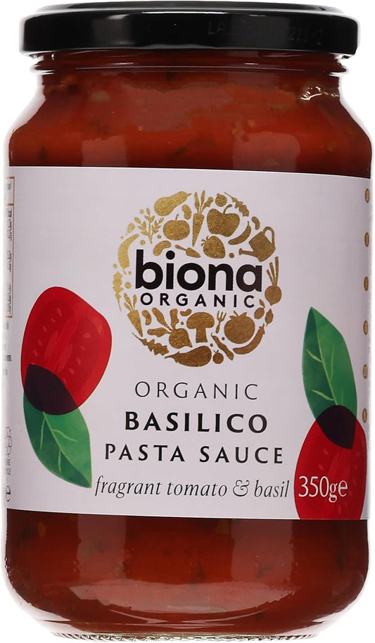 Biona Organic - Pasta Sauce - Basilico Tomato & Basil - 350g