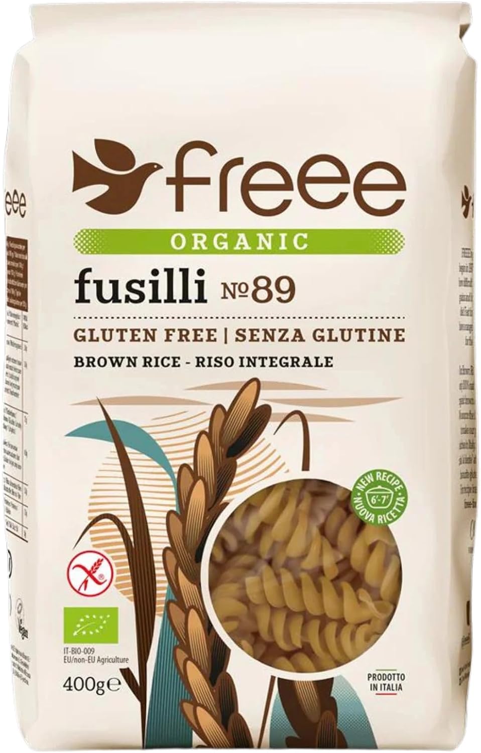 Doves Farm - Brown Rice Fusilli - 400g