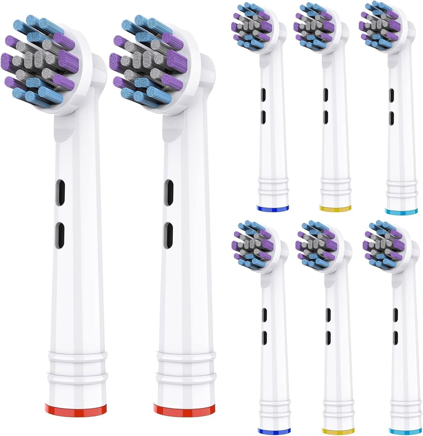Replacement Toothbrush Heads 8 Pack, Electric Toothbrush Heads Compatible with Oral B Electric Toothbrush, Whitening Toothbrush Head
