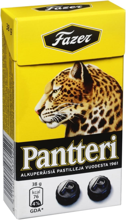 Fazer Pantteri 38g Fattsueru Panteri 38g Finland sweets