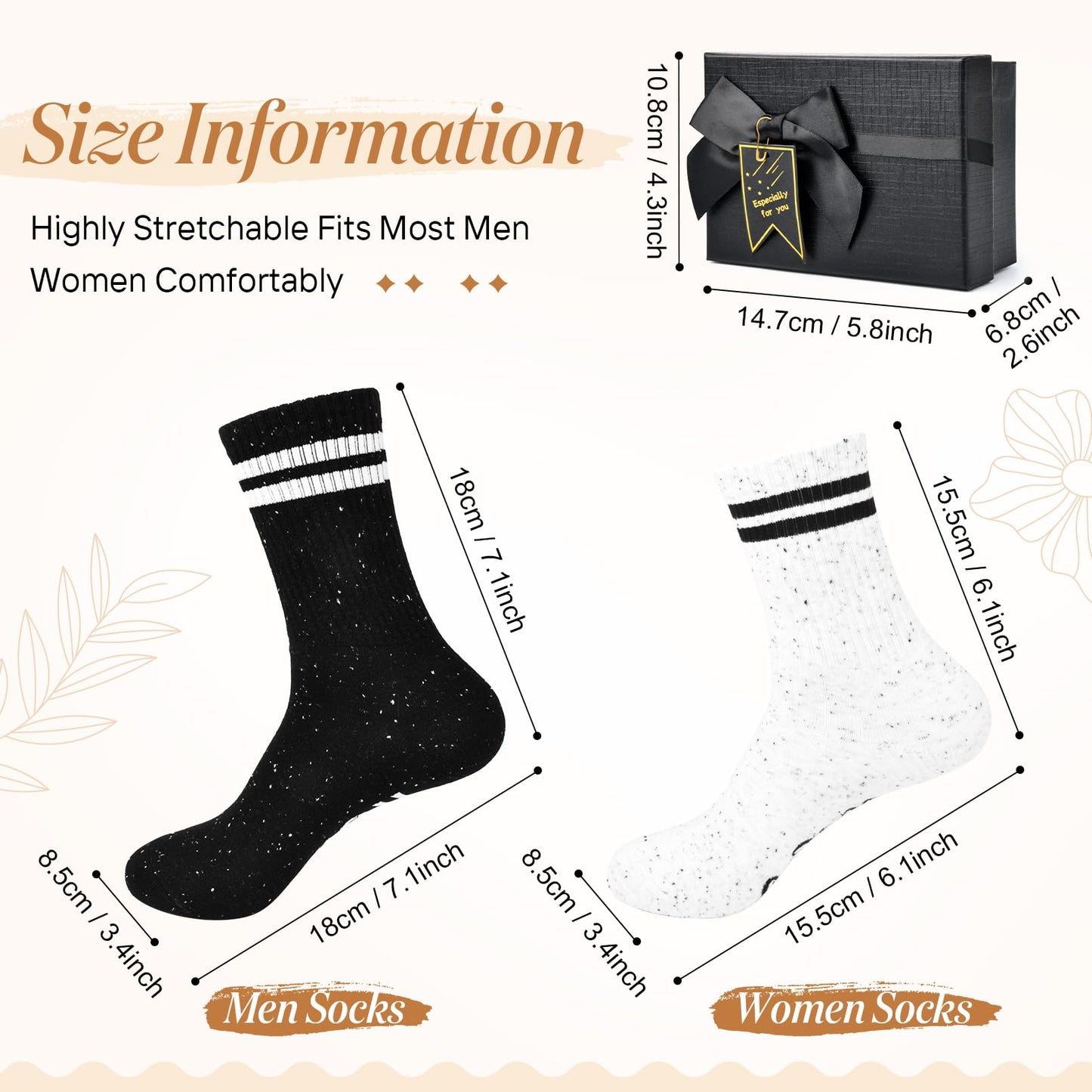 Behufun Engagement Gifts for Couples 2025, Gifts for Newly Engaged Couples, Wedding Socks Bride and Groom Socks