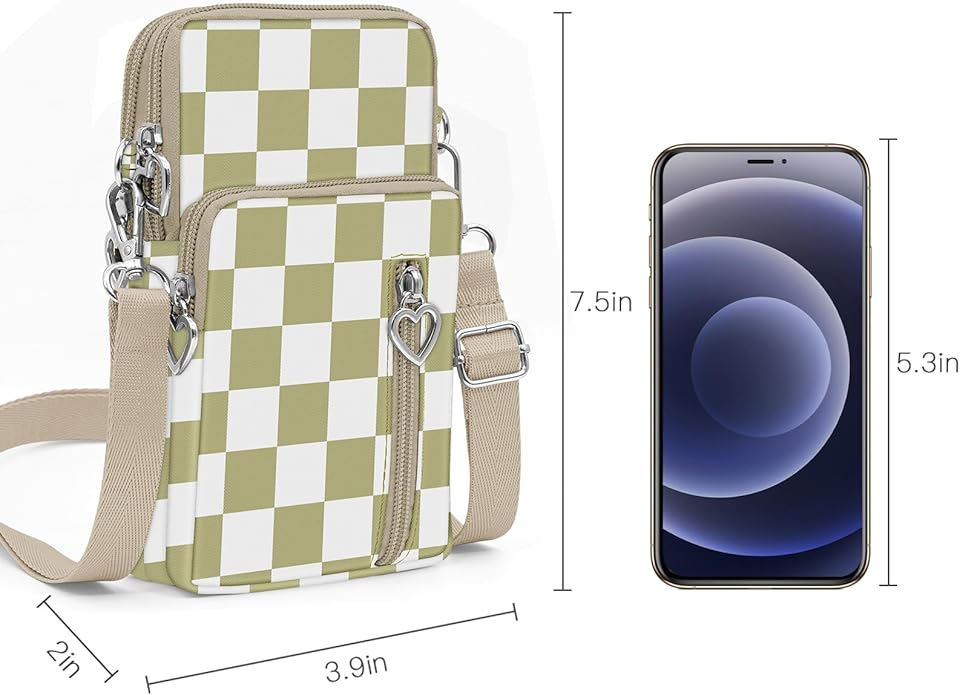 BIAOTIE Lightweight Small Crossbody bags Cell Phone Purses Travel Pouch Shoulder Bag for Women