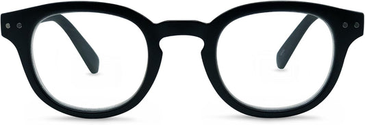 In Style Eyes Focus Pocus Retro Panto Reading Glasses - Classic Round Keyhole Bridge Readers for Men and Women