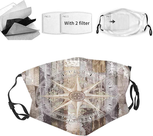 Reusable Adults Washable Face Mask Gifts,Black Adults Face Masks 3D Cover for Outdoor Sport