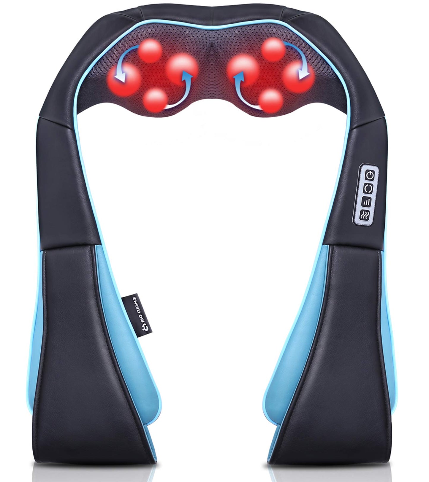Mo Cuishle Shiatsu Neck and Shoulder Massager with Heat – Deep Kneading Massage for Relaxation – Ideal for Christmas, Mother's Day, Father's Day, Gifts for Men, Women, Mom and Dad