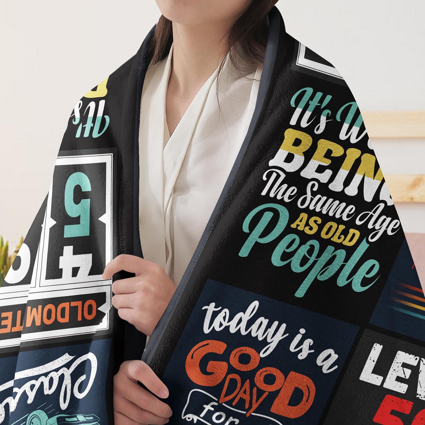 Kesidilo 50th Birthday Gifts for Him, 1975 Birthday Blanket, 50th Birthday Gifts for Men Funny, Mens 50th Birthday Gift Ideas, 50 Year Old Gifts for Men